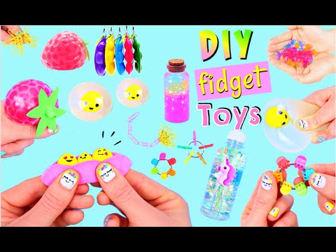 7 DIY FIDGET TOYS IDEAS - Viral TikTok Fidget Toys Videos - Emoji POP IT Toy and more!