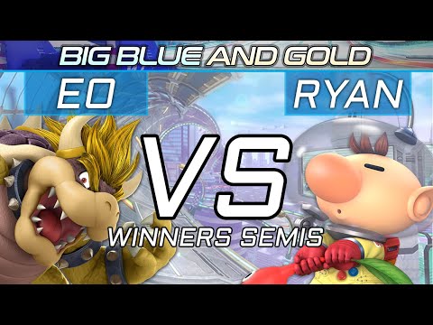 Big Blue and Gold #2 - SE | EO (Bowser) vs Ryan (Olimar, King Dedede) - Smash Ultimate Winners Semis