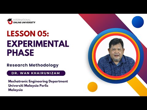Lesson 05: Experimental Phase