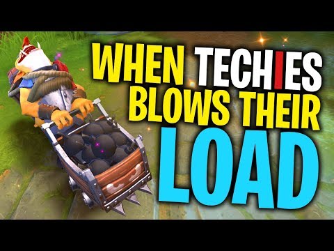 When Techies Blows Their Load - DotA 2 Funny Moments