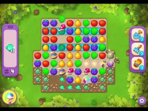 Gardenscapes Level 128 Super Hard NO BOOSTERS