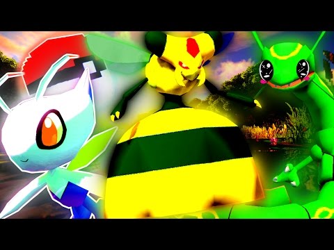 Minecraft Pixelmon MEGA LUCKY BLOCK WORLD - CUTE POKEMON CHALLENGE! (Minecraft Pokemon Mod)