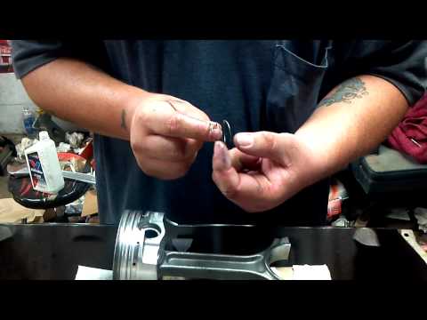 How to install spiro locks in piston