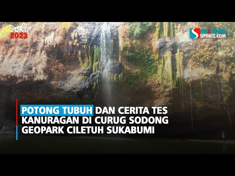 Dulu Ceritanya Curug Sodong Geopark Ciletuh Sukabumi di Jadikan Lokasi Tes Ilmu Kanuragan