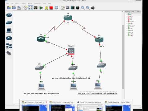 how to build a ccna security 640-544 lab on gns3 1.3.1