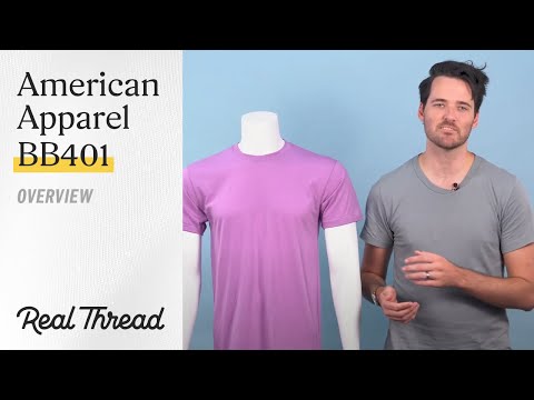 American Apparel BB401 - Uma Visão Geral
