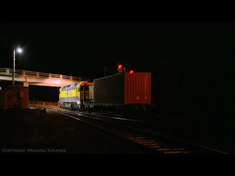 9173 QUBE Ultima Container Train With G532 (17/12/2021) - PoathTV Australian Trains & Railways