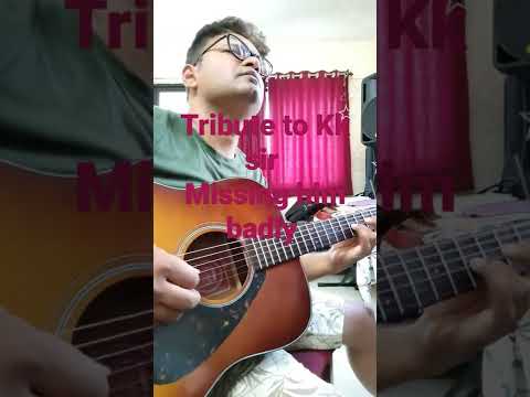 Tribute to KK , great singer, soulful voice | UV Guitar Training