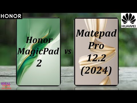 Honor Magicpad 2 12.3 vs Huawei Matepad Pro 12.2 2024