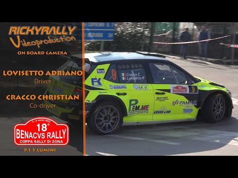 OBC LOVISETTO - CRACCO // 18° Benacvs Rally 2022 // P.S.5 Lumini