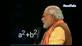 Modi speech about Canada  Tribute to Mathematics  