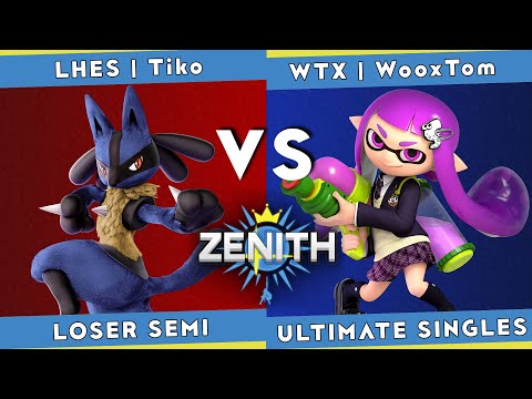 Zénith #5 - Loser Semi: LHES | Tiko (Lucario) VS WTX | WooxTom (Inkling)