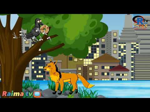 Fox And Jackal | گیدڑ اور شیر | kids Story | Raima tv