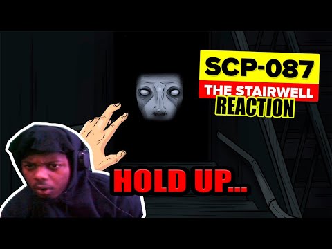 SCP-087 - The Stairwell (SCP Animation) REACTION