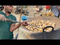 Vendor Cooks Potato In Sand In A Huge Tandoor Most Amazing Indian Street Food