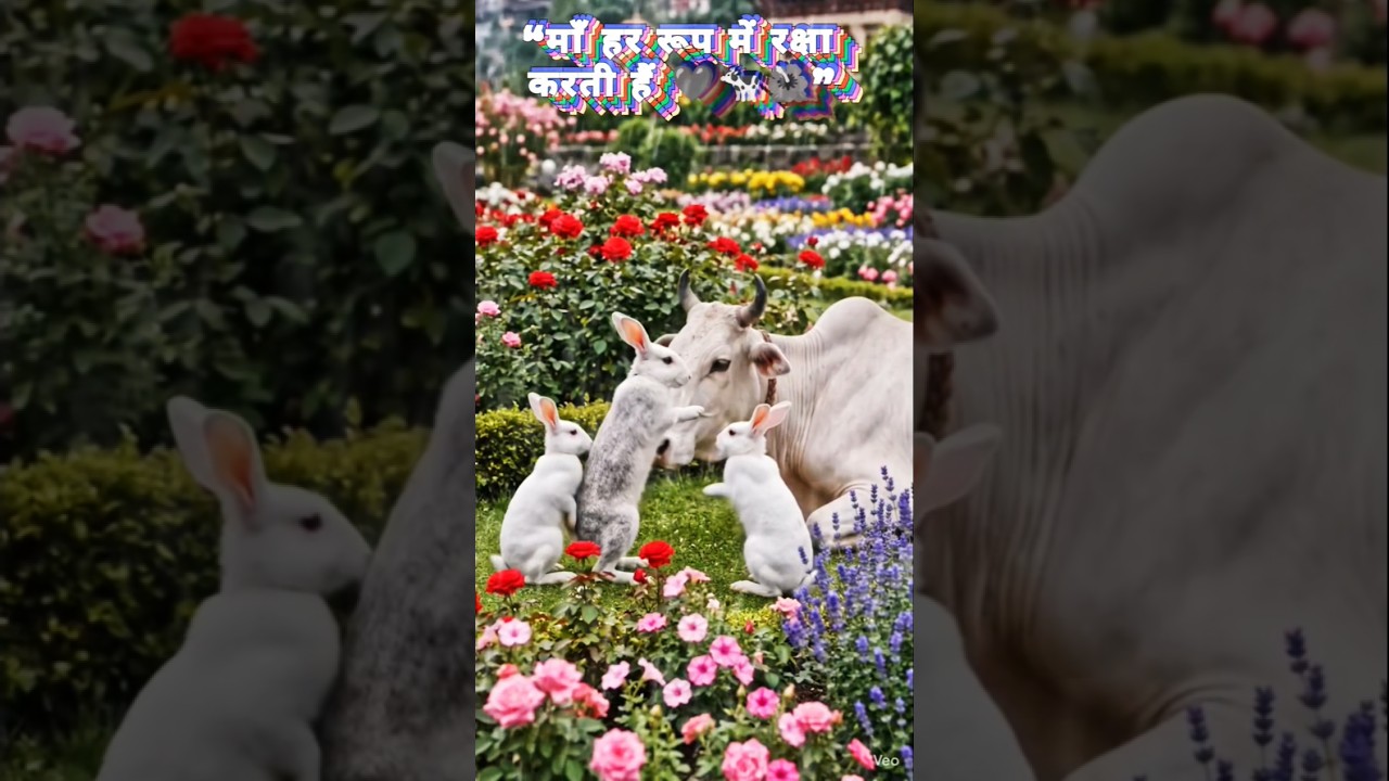🙏माँ हर रूप में रक्षा करती हैं🐄🌺Sort #MaaDurga #JaiMataDi  #BhaktiStatus #ViralVideo #TrendingReels