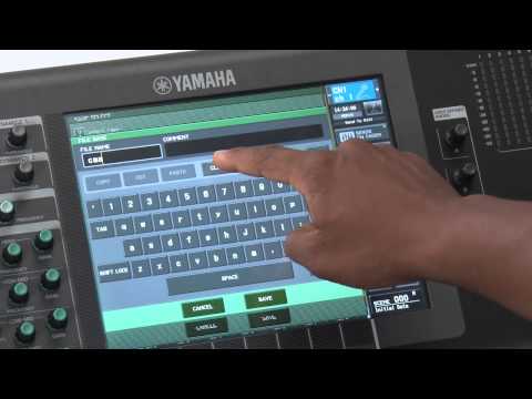 CL/QL Series Training Video: 3.13. Saving & Loading Console Files