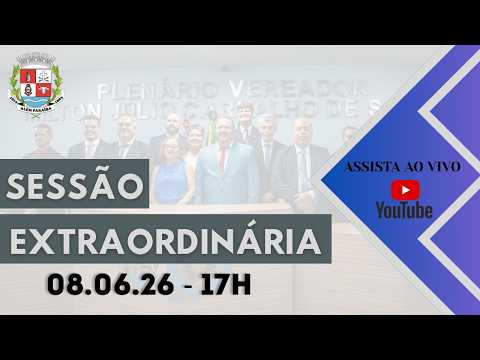 Sessão n°30, extraordinária n°12/2026 da Câmara Municipal de Além Paraíba - MG