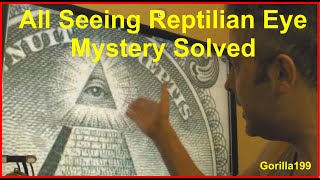 All Seeing Reptilian Eye Mystery Solved