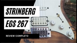 Video thumbnail for Guitarra Strinberg stratocaster review by guitarra na latinha