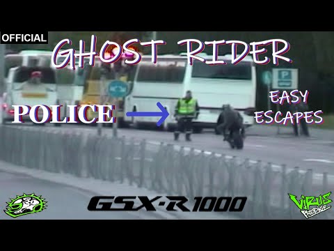👮GHOST RIDER VS FRENCH POLICE ALMOST ARRESTED