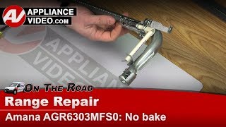 Amana Stove Repair - No Bake - Bake Ignitor