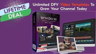 Envidio 3.0 Lifetime Deal Review - Unlimited Video Templates