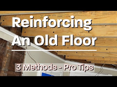 Укрепление балок перекрытия — советы профессионалов