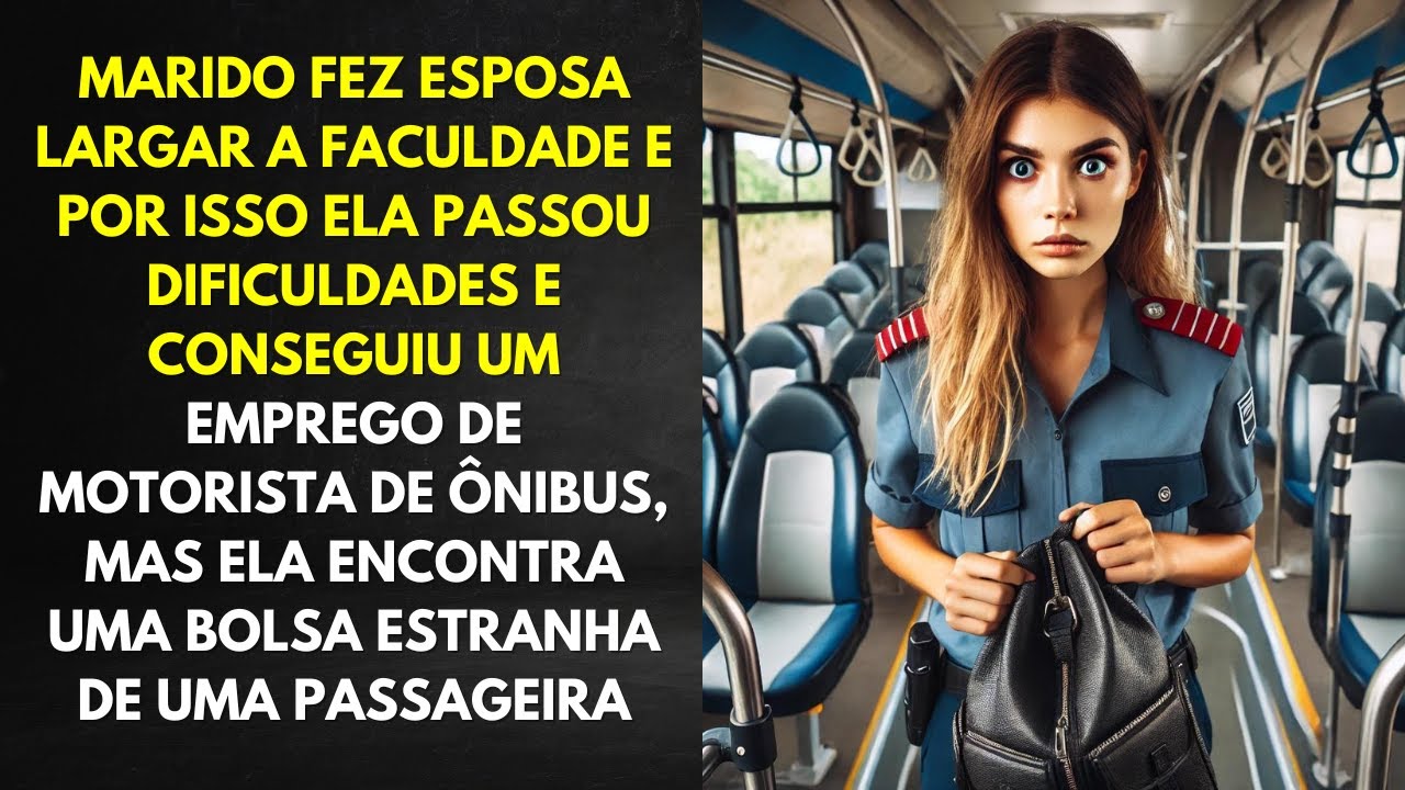 Marido Faz Esposa Largar a Faculdade e Após Dificuldades Ela Arruma Emprego De Motorista de Ônibus