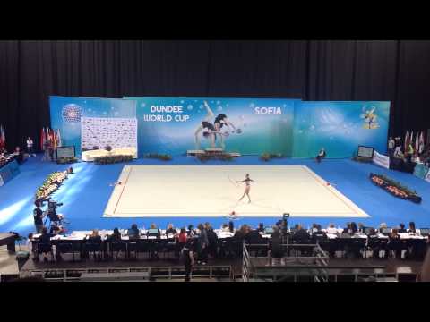 Veronica Bertolini Hoop World Cup Dundee Cup Sofia 2014
