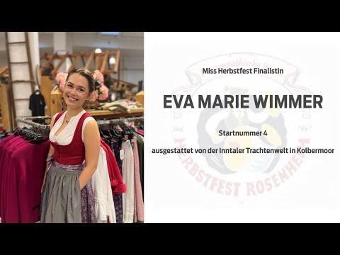 Miss Herbstfest Wahl Finalistin 2022: Eva Marie Wimmer