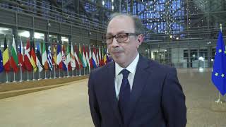 Doorstep statement by Foreign Minister of Armenia Ara Aivazian at Armenia-EU partnership council