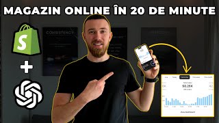 Creez un Magazin Online cu AI - Dropshipping Romania 2025