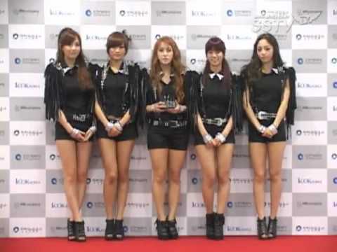 SSTV-110813 KARA Red Carpet @ Incheon Korean Music Wave