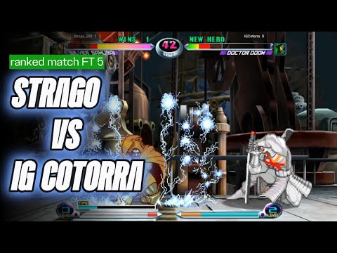 MvC2: (Fightcade) Strago vs ig cotorra ranked match FT/5  7/8/2024