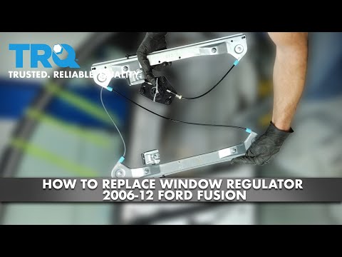 How To Replace Window Regulator 2006-12 Ford Fusion
