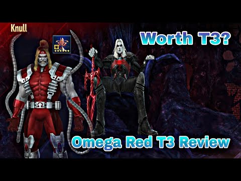 Omega Red T3 Review & WBL Knull Test With Obelisk - Marvel Future Fight