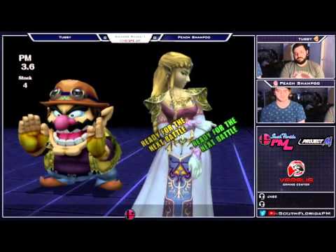 VS PM Weekly 4/24/16 - Winners Round 1 - Peach Shampoo (Zelda) vs Tubby (Wario)