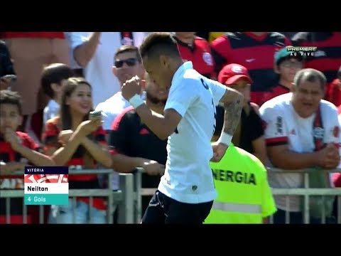 Gol de Neilton, Flamengo 0 x 2 Vitória -  Brasileirão 06/08/2017