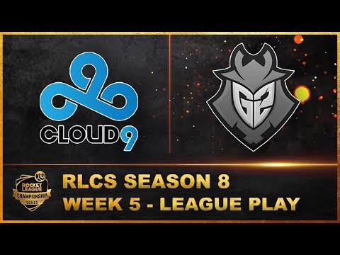 Cloud9 vs G2 | Season 8 RLCS | League play Week 5