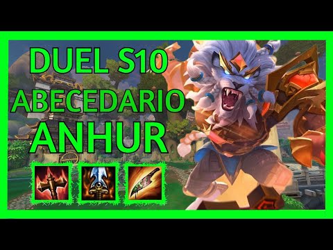 SMITE DUEL ABECEDARIO S10 - ANHUR - EL PILAR DE LA VICTORIA