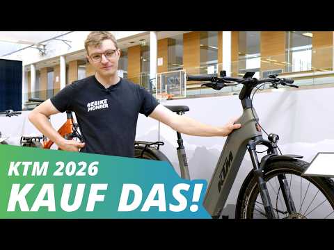 KTM E-Bike Kaufempfehlung 2026 👍 Trekking, E-MTB, City, SUV & E-Gravel