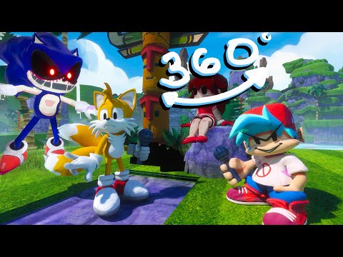 Vs Tails.EXE Sonic 360° Friday Night Funkin Chasing V2