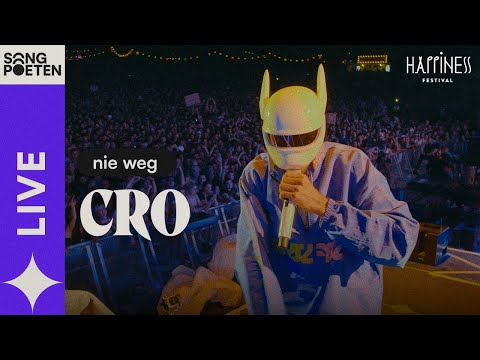 CRO - nie weg (Live @TheHappinessFestival)