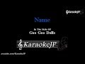 Name (Karaoke) - Goo Goo Dolls