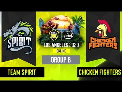 Dota2 - Team Spirit vs. Chicken Fighters - Game 2 - Group B - EU/CIS - ESL One Los Angeles