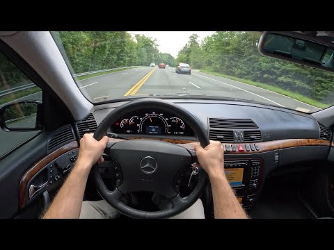 2001 Mercedes-Benz S55 AMG - POV Test Drive