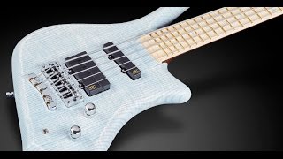 Video thumbnail for Warwick Custom Shop Masterbuilt Dolphin Pro I 5-String AAA French Flamed Ash #16-3272 by Framus & Warwick