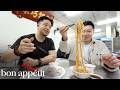 Chefs Try The Top 7 Foods At Taiwan S Busiest Night Market Street Eats Bon Appétit