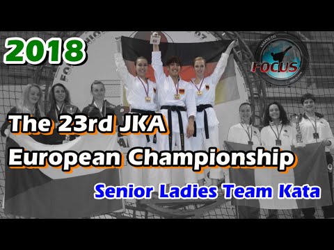 The 23rd JKA European Championship - Ladies Team Kata